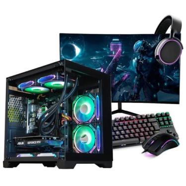 Imagem de PC Gamer Completo Ryzen 5 5500, RTX 3050, 16GB DDR4, SSD 480GB, 600W 80 Plus, M9CW8G17-E