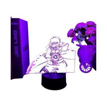 Imagem de Luminária De Mesa LED Acrílica Kakashi Hatake Naruto, Figura De Anime 