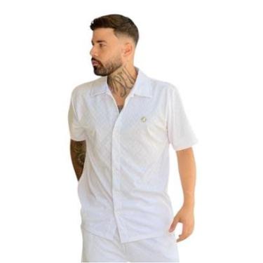 Imagem de Camisa Botao Manga Curta Jacquard- Fatal-Masculino