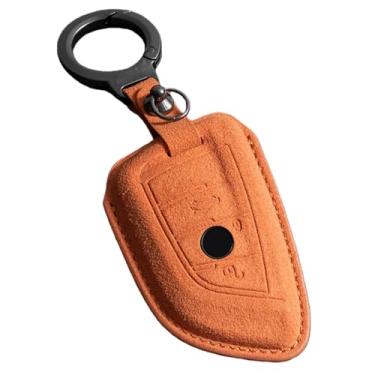 Imagem de Capa de couro para chave de carro compatível com BMW X1 X3 X4 X5 F15 X6 F16 G30 7 Series G11 F48 F39 520 525 f30 118i 218i 320i Chaveiro(A3)