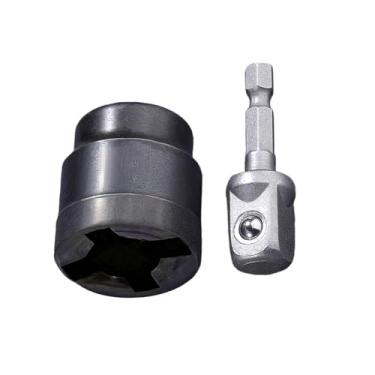 Imagem de Soquete de 1/2 polegada RV Trailer Tesoura Jack Broca Adaptador Broca, Top Wind Trailer Jack Manivela Cabo Adaptador de Broca Sem Fio Assy