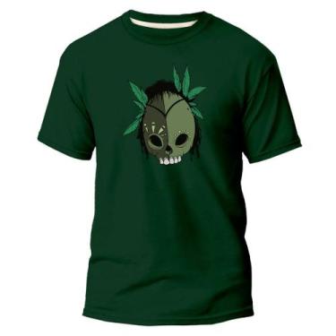Imagem de Camiseta Algodão Premium Estampa Digital Máscara Indio DTF - Pavesi, V