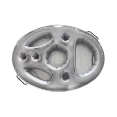 Imagem de Balde Inflável para Piscina e Praia - Suporte para Copos e Bebidas, 2