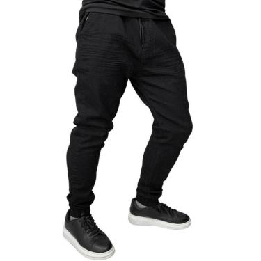 Imagem de Calça Jogger PRETA Masculina Sarja The KOBE B.-Masculino