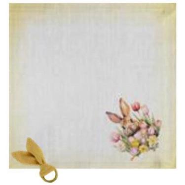Imagem de Guardanapo De Pascoa Em Linho 533090 40X40 2Unid Belchior