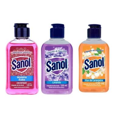 Imagem de Kit 3 Essencia Limpador Perfumado Concentrado 120ml Ideal para Ambient