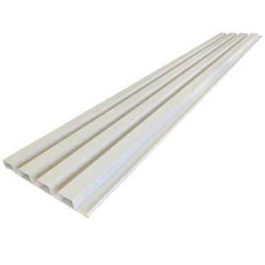 Imagem de Painel Decorativo Ripado de PVC Placa 270cmx15cm Bariri - TK - Bariri 