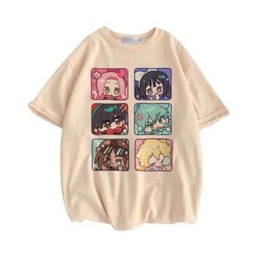 Imagem de Camiseta Teen Psychedelic Alien Stage Top, Estilo Vintage Dos Anos 80 