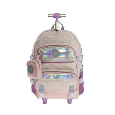 Imagem de Mochila com Rodas Alças 16 T Petit Sweet Dreams 1 - Xeryus, Rosa