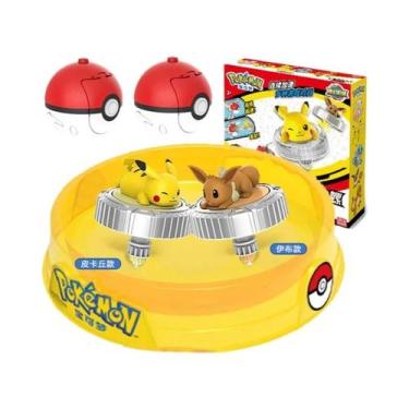 Imagem de Brinquedo Giratório De Pingente Modelo Pokeball Pokémon Para Crianças:
