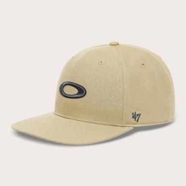 Imagem de Boné Oakley 47 Oakley B1B Ellipse Hat Pebble, Único, Harvest gold