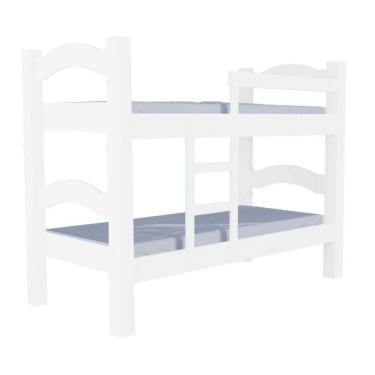 Imagem de Beliche Robusta Colchão 88Cm Arauna 889 Branco