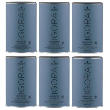 Imagem de Schwarzkopf Pó Descolorante Igora Blond Super Plus - 6 Unid.