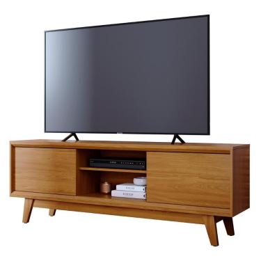 Imagem de Rack Bancada De Tv 70 Pol 164cm Gaia Z10 Cumaru - Mpozenato