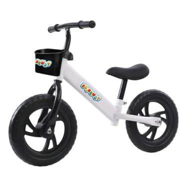 Imagem de Bicicleta aro 12 sem pedal importway bike balance branca