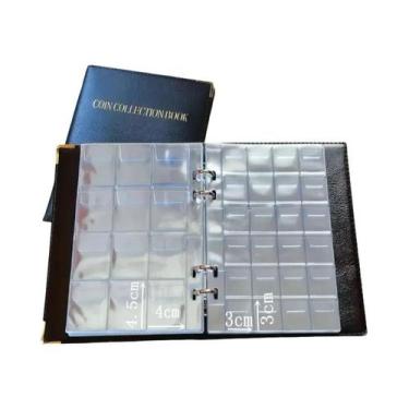 Imagem de Álbum De Moedas 240/480 Com 10/20 Páginas, Organizador E Suporte Para 