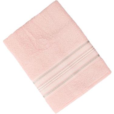 Imagem de Toalha De Banho Rubi 70x125cm 280g/m² 98% Algodão Atlântica Rosa Fada