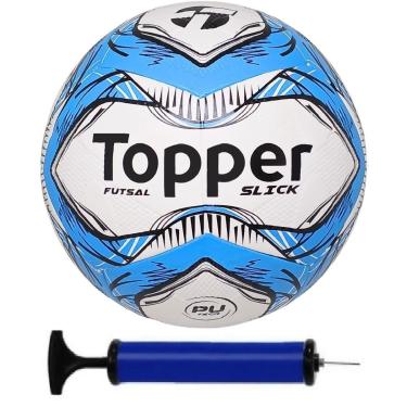 Imagem de Bola Futsal Topper Slick + Bomba de Ar-Unissex