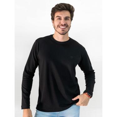 Imagem de Camiseta Masculina Manga Longa Suedine Premium Toque Macio Anticorpus-Masculino