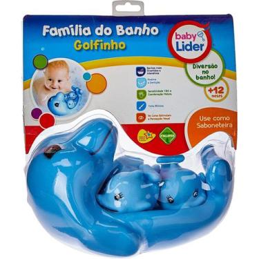 Imagem de Família Do Banho Golfinhos Lider 5628