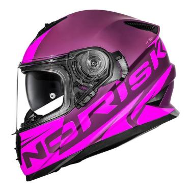 Imagem de Capacete Feminino com Óculos Norisk FF302 Soul 2 Manty Rosa Fosco-Unissex