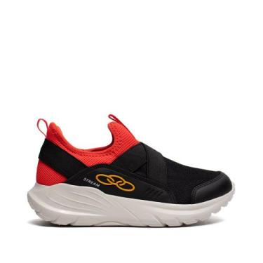 Imagem de Tênis Infantil Olympikus Stream 253 Calce Fácil Preto, Preto, 32