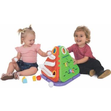 Imagem de Brinquedo Educativo Piramide Festa NA Fazenda - Merco TOYS