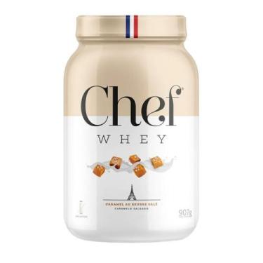Imagem de Whey Protein Sem Lactose - 907g Caramelo Salgado - Chef Whey