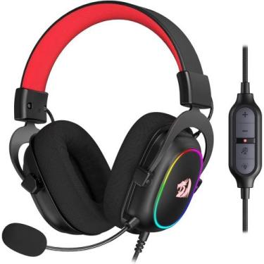 Imagem de Headset Gamer Redragon Zeus X H510 Rgb Preto