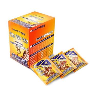 Imagem de Tasty Whey 3W - 12 Sachês 34g Chocomaltine - Adaptogen