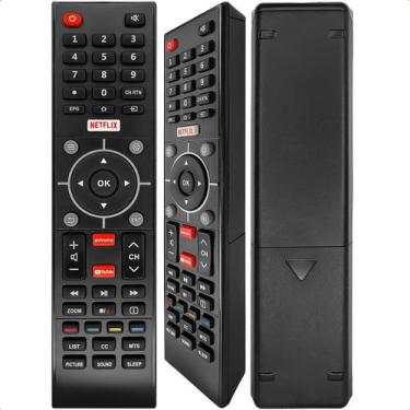 Imagem de Controle Remoto para TV Semp CT6810 Compatível com GloboPlay YouTube -