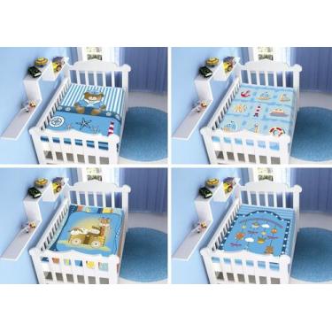 Imagem de Cobertor Infantil Raschel Plus Sortido Azul Jolitex