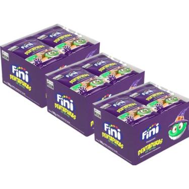 Imagem de Bala Gelatina Fini Dentaduras da Bruxa C/ 12unid - 3 Caixas