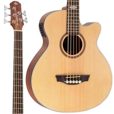 Imagem de Baixolão Strinberg SB250C NS Natural Fosco 5 Cordas