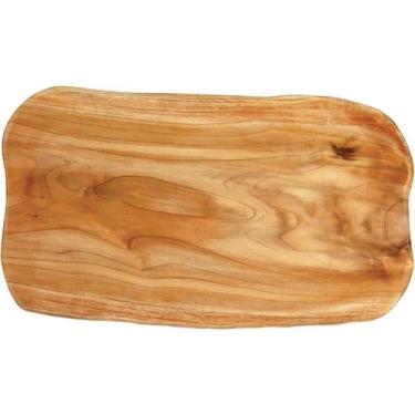 Imagem de Tábua Wood Home&Co 2x42x30cm Madeira Natural para Mesa Posta Jantar e 