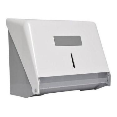 Imagem de Toalheiro Em Abs Para Papel Bobina Ate 100 M - Sem marca