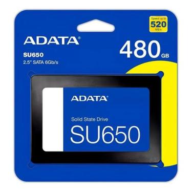 Imagem de interno Adata Ultimate SU650 ASU650SS-480GT-R 480GB preto - Congratula