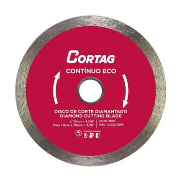 Imagem de Disco de Corte Cortag Diamantado Contínuo Eco 110 X 20 mm - CORTAG/JUN