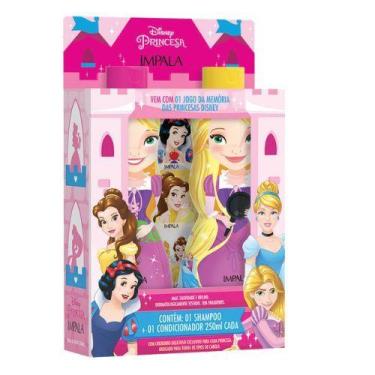 Imagem de Kit impala princesas sh+cond 250ml rapunzel