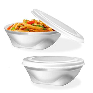 Imagem de Embalagem de Marmita Isopor Delivery 750ml N8 com 100 Unidades