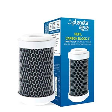 Imagem de Refil Carbon Block 5" sem TNT e sem Rosca