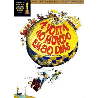 Imagem de A VOLTA AO MUNDO EM 80 DIAS - ( AROUND THE WORLD IN 80 DAYS ) 2 DVDS