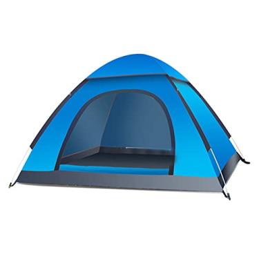 Imagem de Barraca automática ao ar livre com protetor de telhado superior Barraca de acampamento...