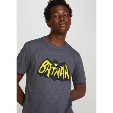 Imagem de Camiseta Unissex Regular Em Malha Batman - Hering