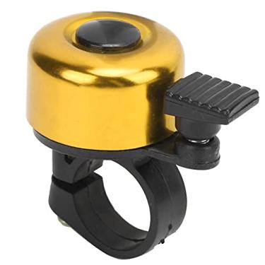 Imagem de OKJHFD 3 Cores Vintage Bike Bell, Liga de Alumínio Mini Outdoor Mountain Bike Guiador Sino Acessório de Ciclismo com Som Claro e Alto(yellow)