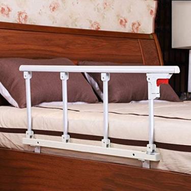 Imagem de Trilho De Proteção De Cama Dobrável Para Idosos, Protetor De Cama De Segurança De Grau Para Idosos, Barra De Apoio De Cabeceira Para Carrinho De Mão Handicap,C,95x40cm,YUYANAIAI