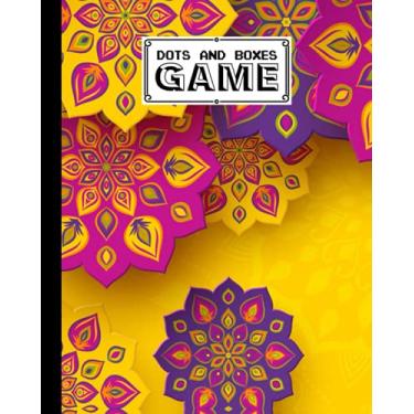 Imagem de Dots And Boxes Game: Premium Mandala Cover Dots And Boxes Game, A Classic Strategy Game - Large and Small Playing Squares, 120 Pages, size 8" x 10" by Benjamen Banks