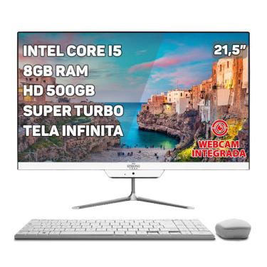 Imagem de Computador Completo All In One I5 8GB HD 500GB Tela 21.5 Strong Tech