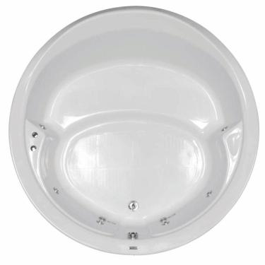 Imagem de Banheira Hidromassagem Astra Firenze Super Luxo 180cmx180cmx45cm - 06 Jatos Acrílico P1 Sem Aquecedor 220V