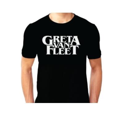 Imagem de Camiseta Banda Greta Van Fleet Camisa 100% Algodão - If Camisas